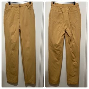 St. John Sport Straight Leg Flat Front Women's Pants Sz 4.